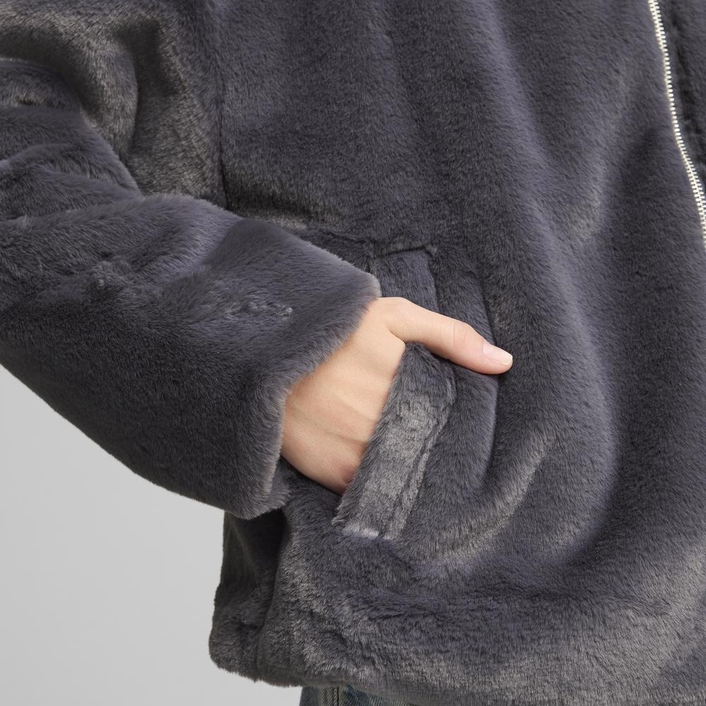 PUMA 流行系列輕柔仿皮草立領外套 女性