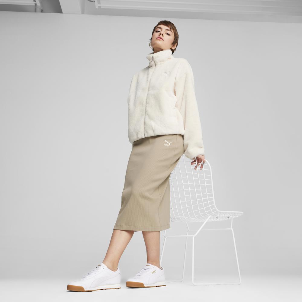 PUMA 流行系列輕柔仿皮草立領外套 女性