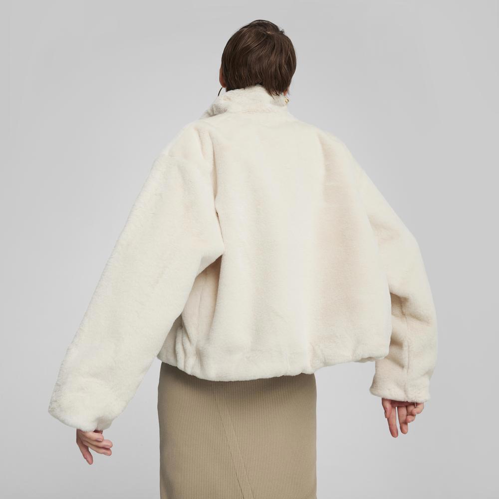 PUMA 流行系列輕柔仿皮草立領外套 女性