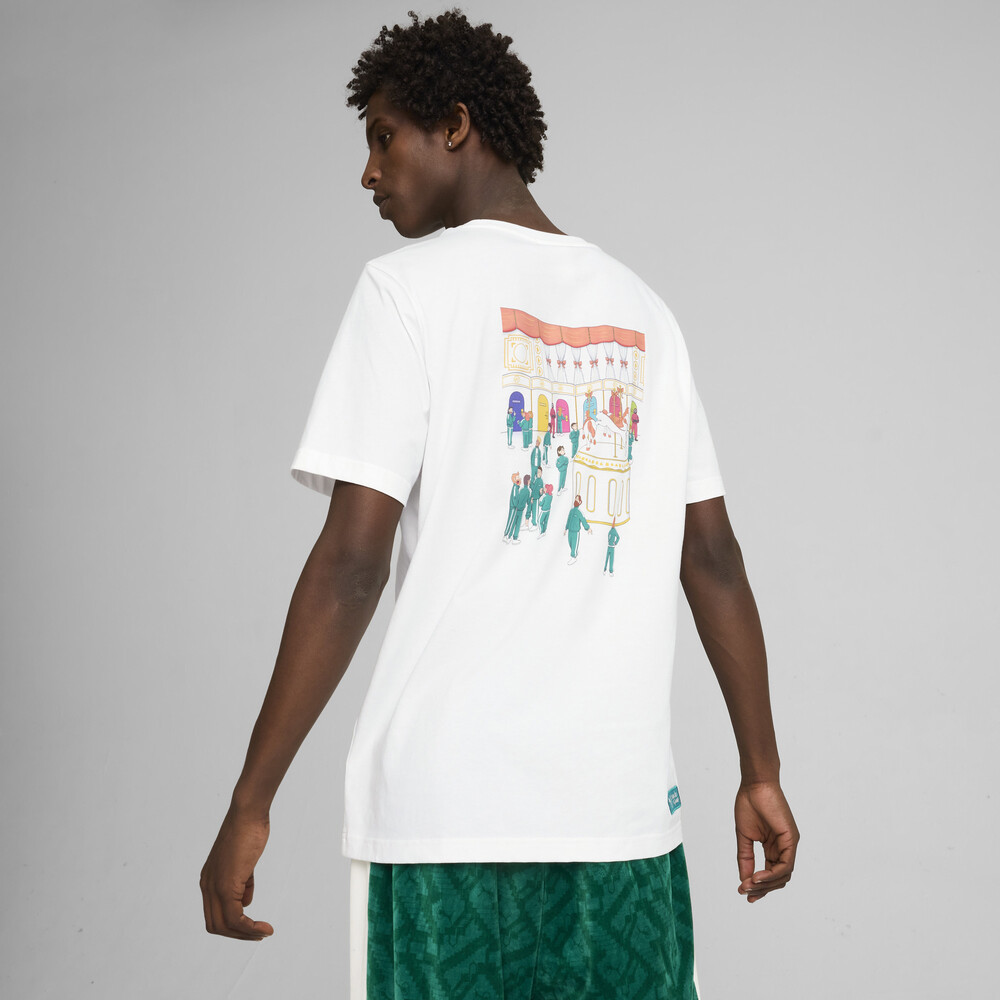 PUMA 魷魚系列圖樣短袖T恤 男性