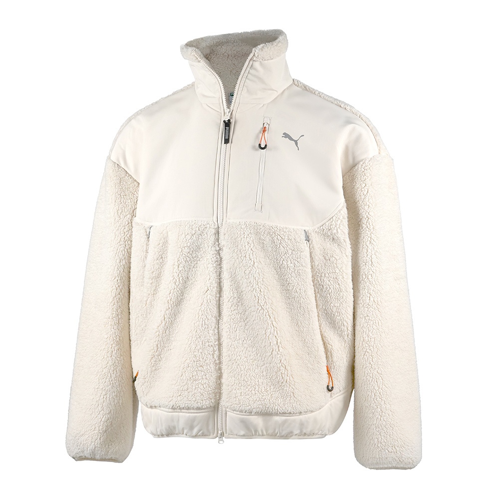 PUMA 流行系列PumaTech TB毛絨立領外套 男女共同