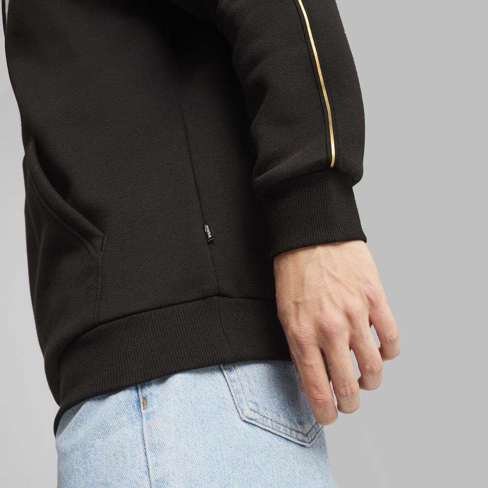 PUMA 基本系列Minimal Gold Tape長厚連帽T恤 男性