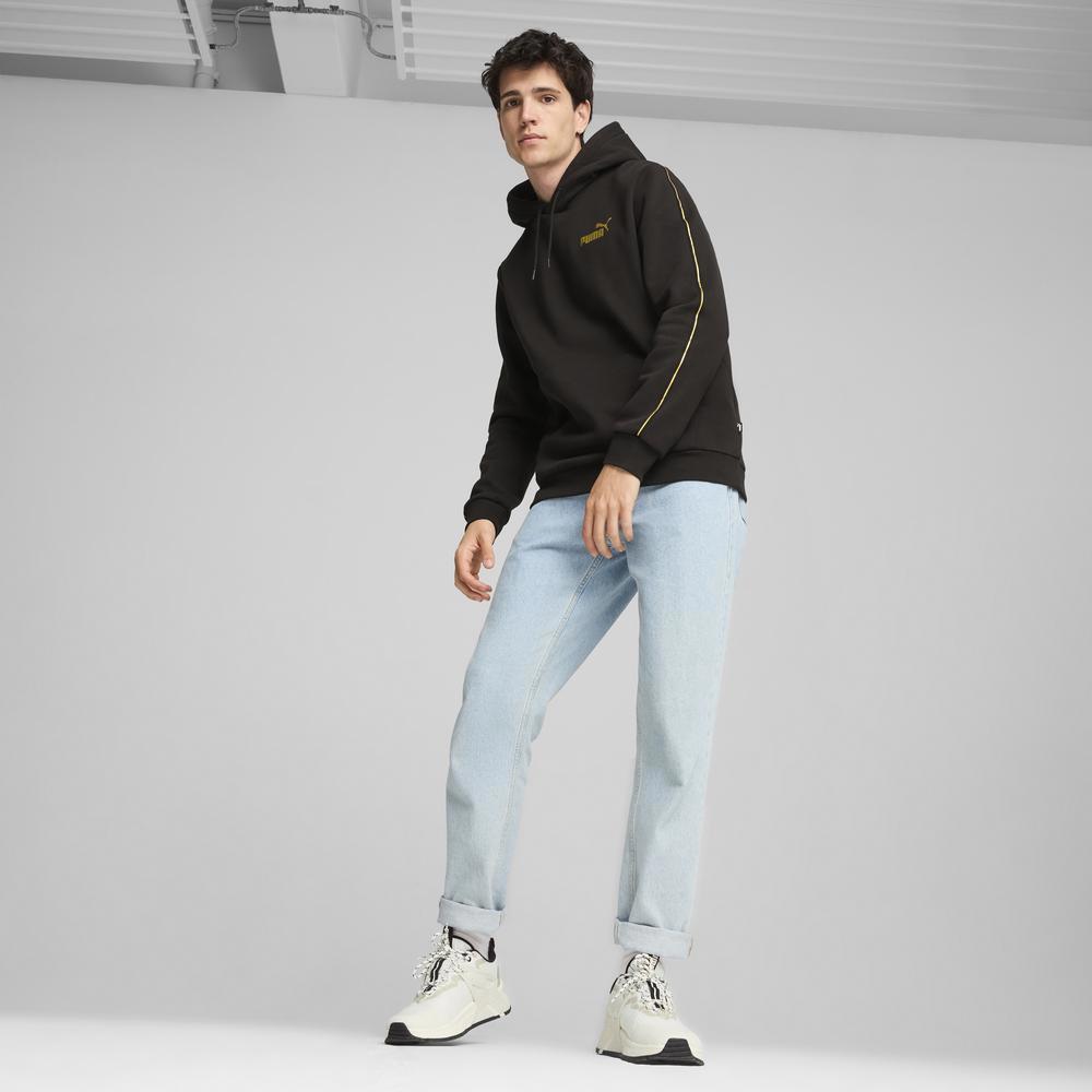 PUMA 基本系列Minimal Gold Tape長厚連帽T恤 男性