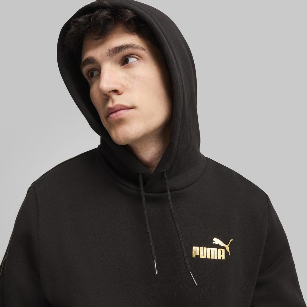 PUMA 基本系列Minimal Gold Tape長厚連帽T恤 男性