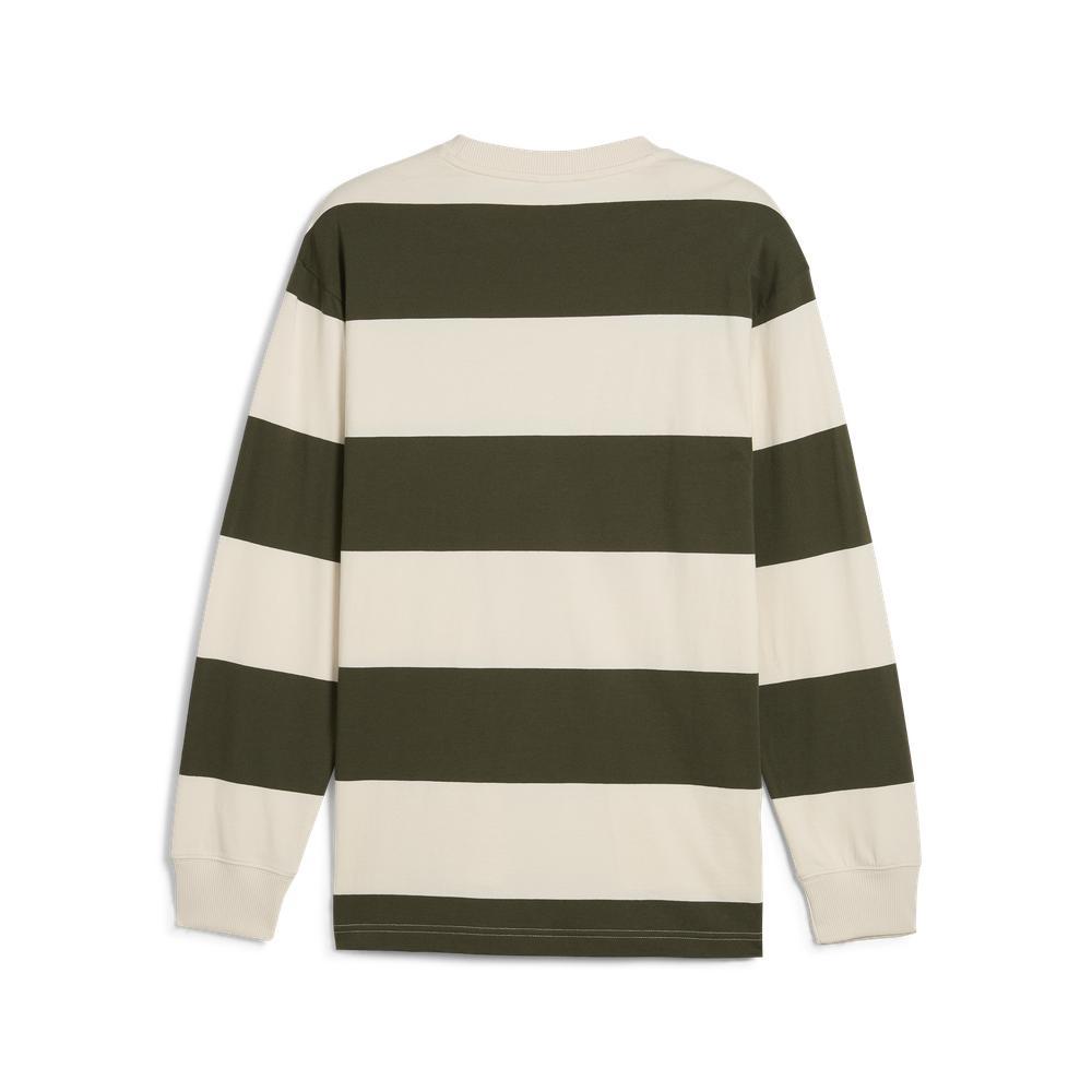 PUMA 流行系列Family Legacy條紋薄長T恤 男女共同