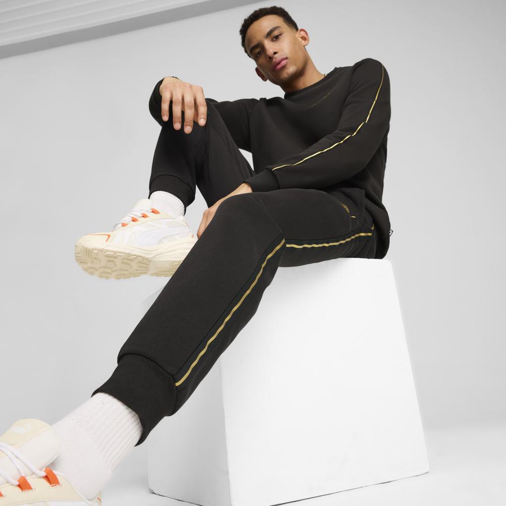 PUMA 基本系列Minimal Gold Tape長褲 男性