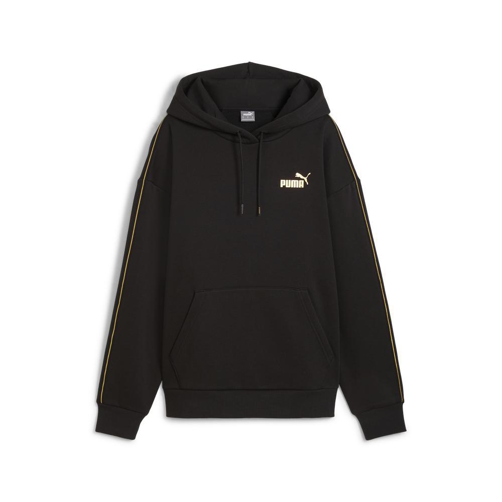 PUMA 基本系列Minimal Gold Tape長厚連帽T恤 女性