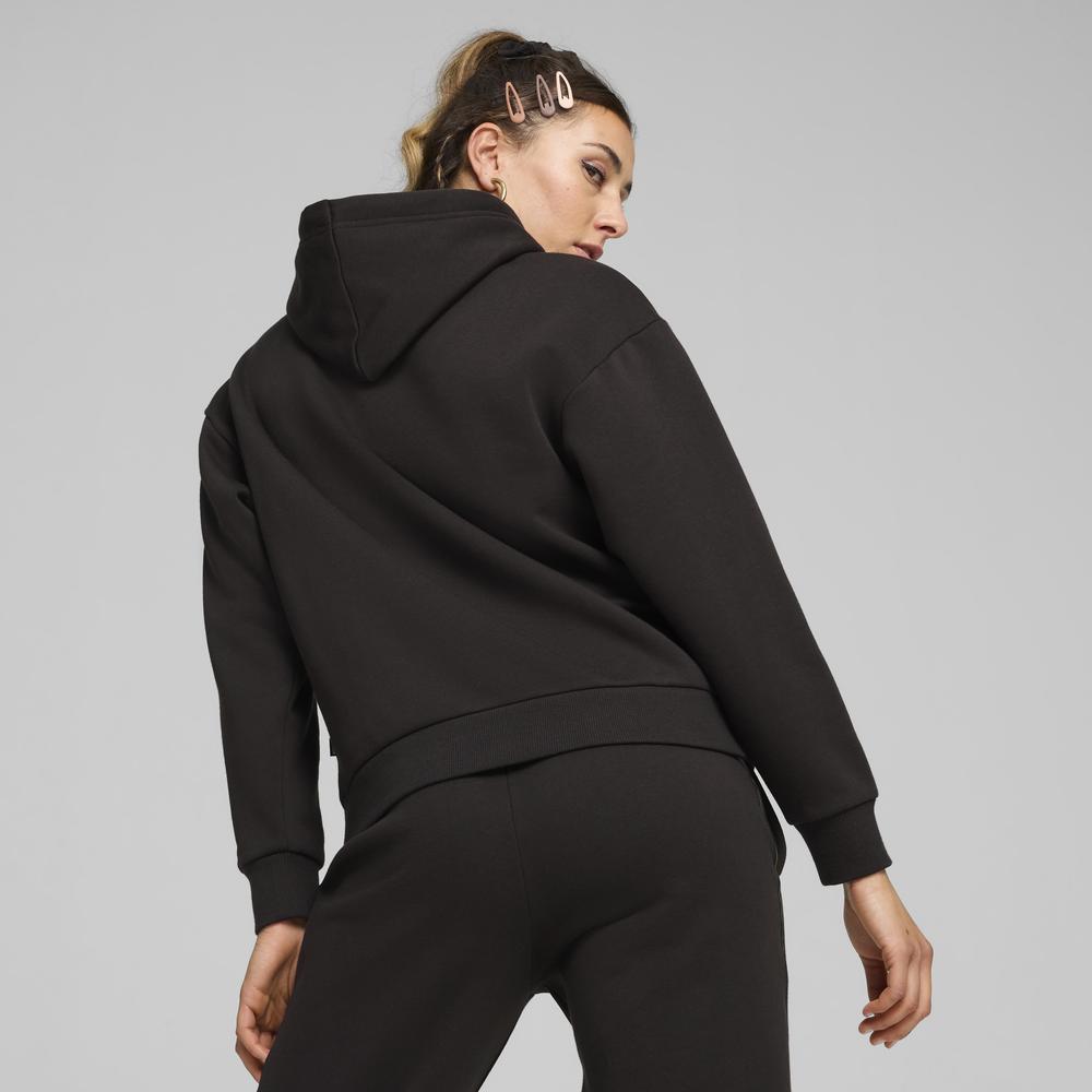 PUMA 基本系列Minimal Gold Tape長厚連帽T恤 女性