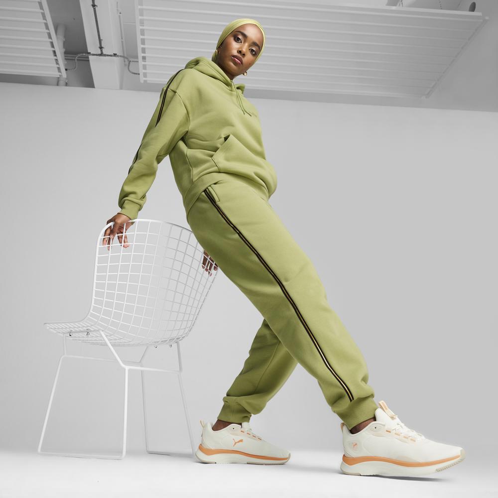 PUMA 基本系列Minimal Gold Tape長厚連帽T恤 女性