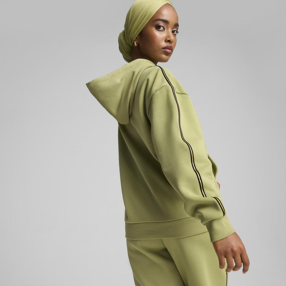 PUMA 基本系列Minimal Gold Tape長厚連帽T恤 女性