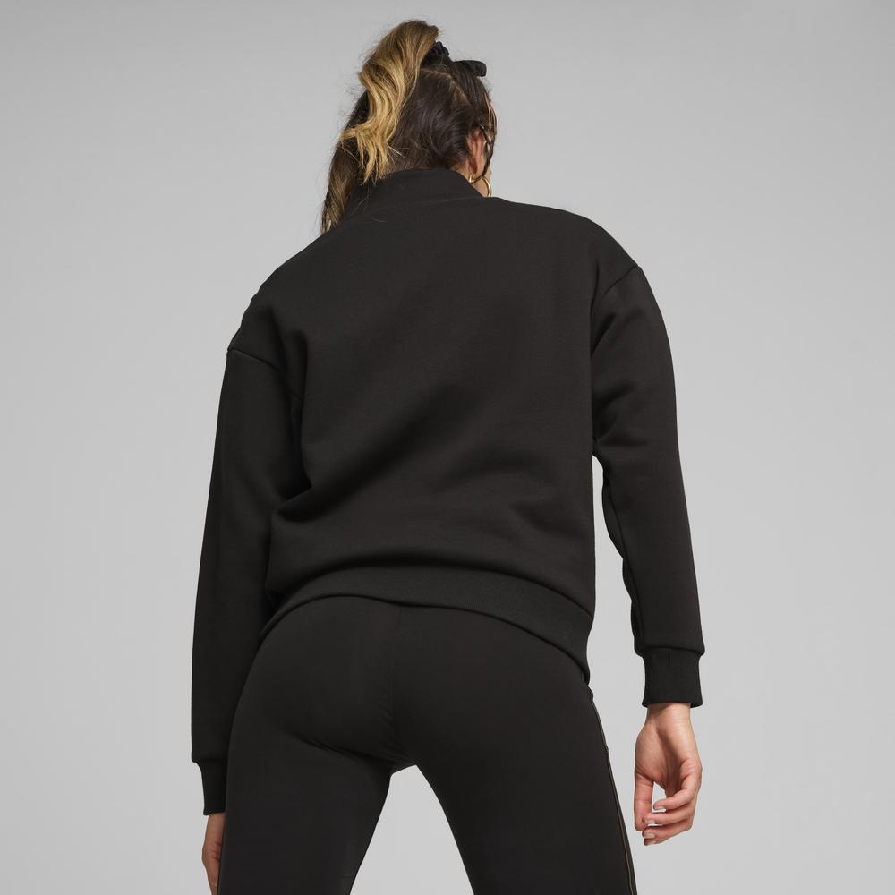 PUMA 基本系列Minimal Gold Tape半開襟立領衫 女性