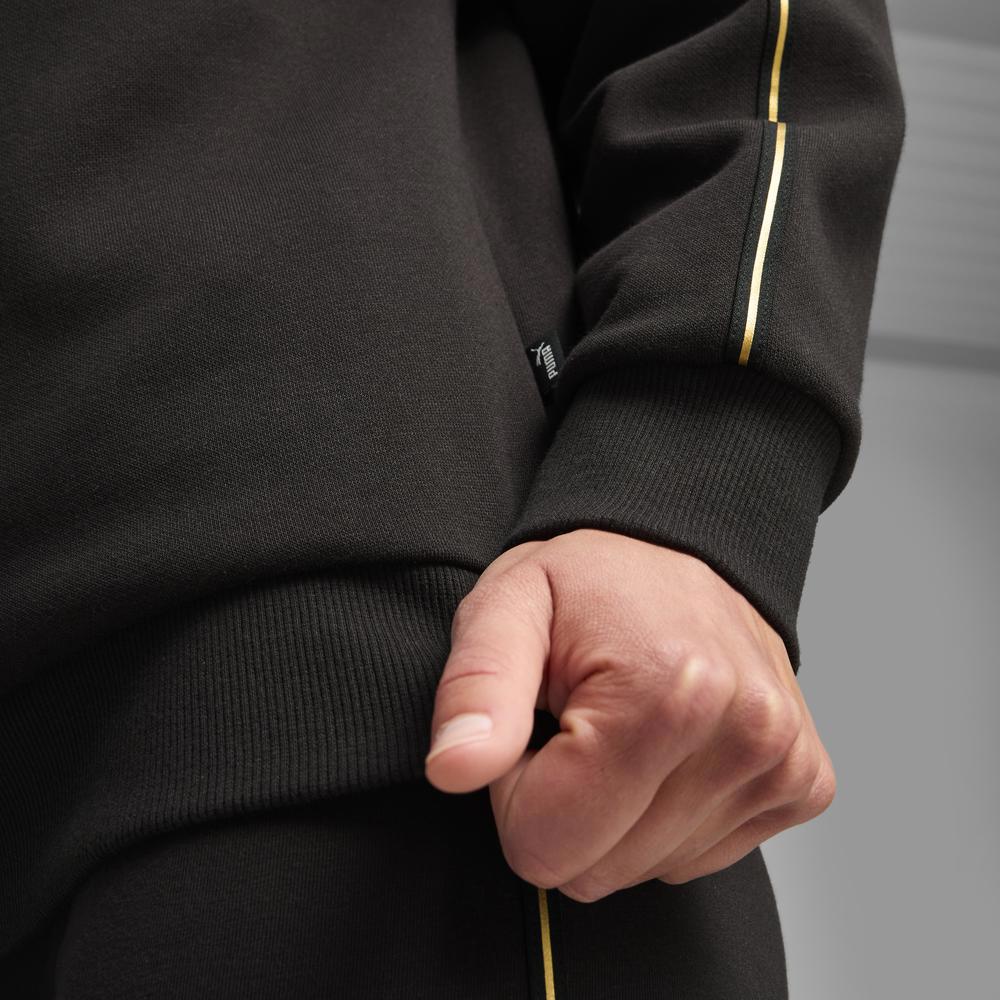 PUMA 基本系列Minimal Gold Tape半開襟立領衫 女性