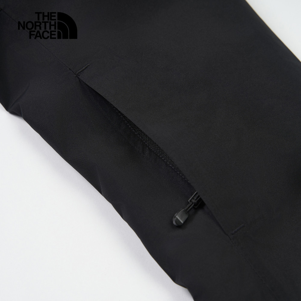 The North Face北面男款黑色Gore-Tex防水透氣連帽鋪棉外套｜82VP4H0