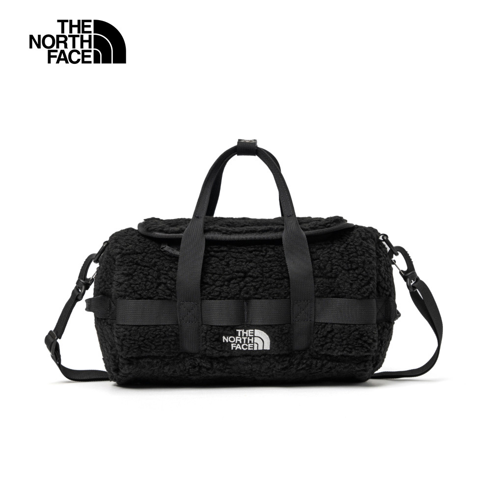 【10/24 00點週末限定】The North Face北面男女款黑色背提兩用休閒單肩包｜