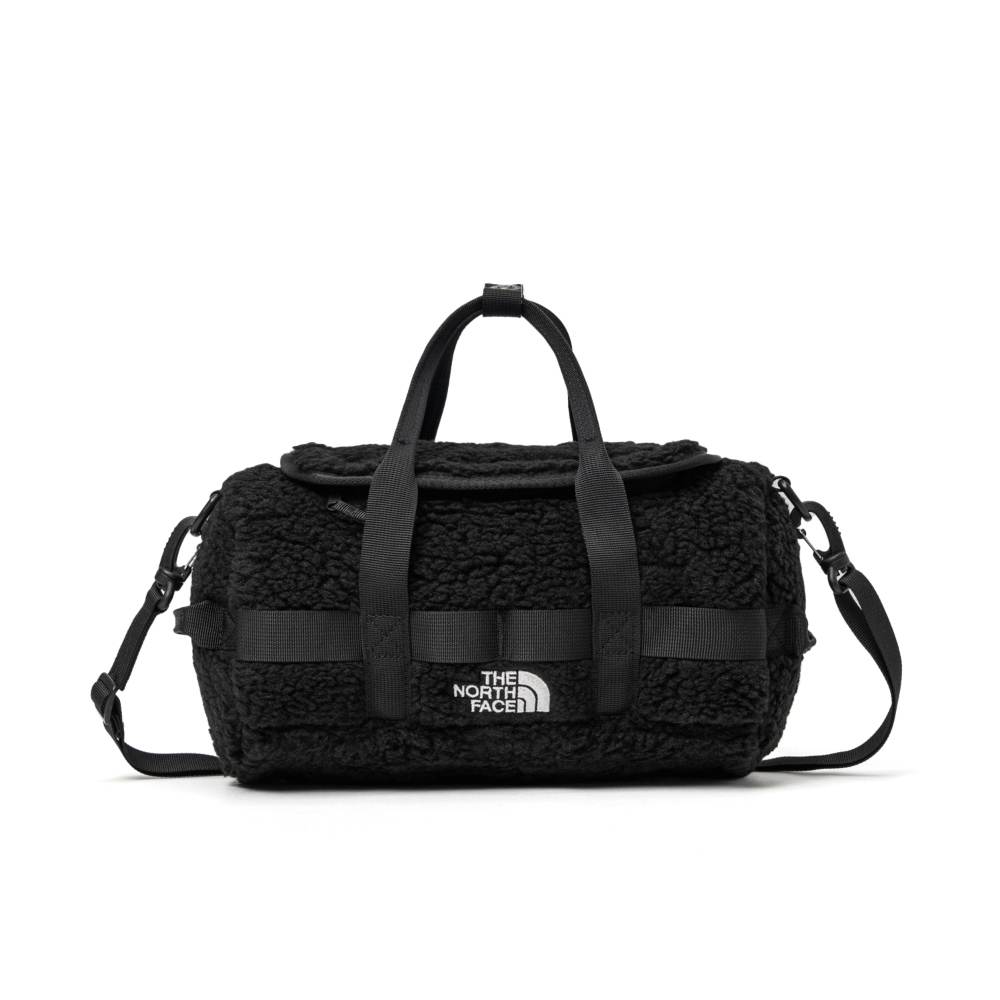 【10/24 00點週末限定】The North Face北面男女款黑色背提兩用休閒單肩包｜8B26JK3