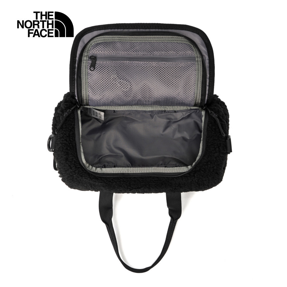 【10/24 00點週末限定】The North Face北面男女款黑色背提兩用休閒單肩包｜8B26JK3