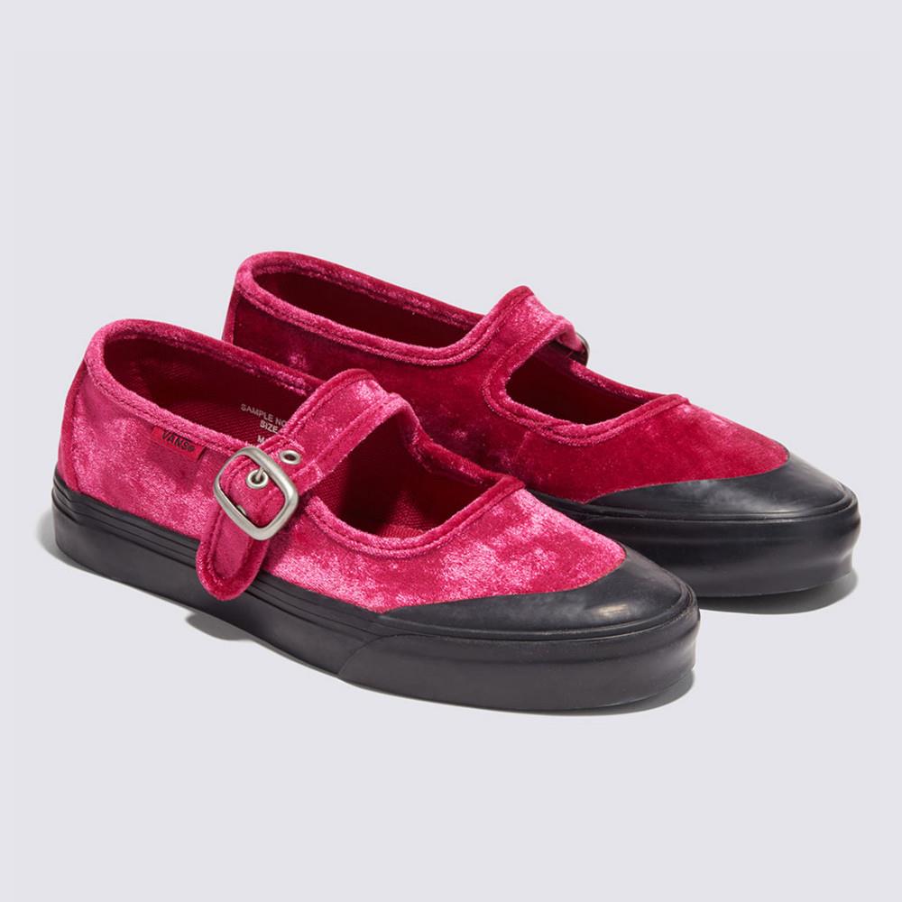 Vans Mary Jane 男女款酒紅色滑板鞋