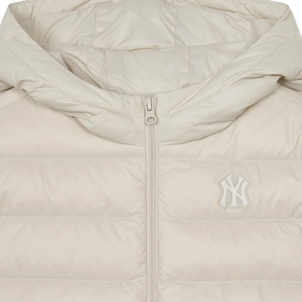 MLB KIDS 連帽羽絨外套 童裝 紐約洋基隊 (7ADJB0546-50CRM)