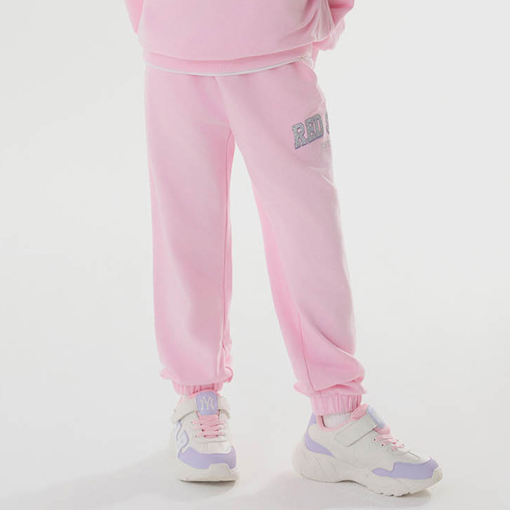 MLB KIDS 運動褲 休閒長褲 童裝 Varsity系列 波士頓紅襪隊 (7APTV0346-43PKS)