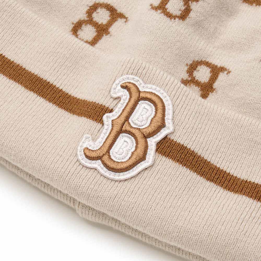 MLB KIDS 毛帽 童帽 Monogram系列 波士頓紅襪隊 (7ABNM0146-43CRD)