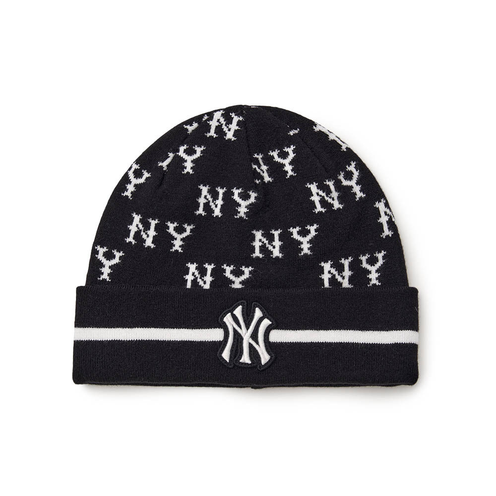 MLB KIDS 毛帽 童帽 Monogram系列 紐約洋基隊 (7ABNM0146-50BKS)