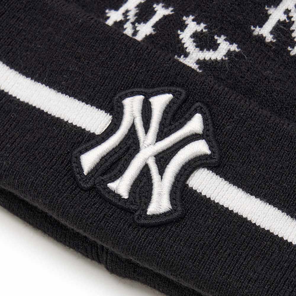 MLB KIDS 毛帽 童帽 Monogram系列 紐約洋基隊 (7ABNM0146-50BKS)