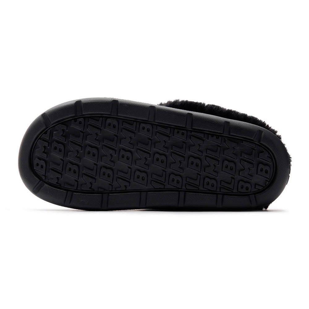 MLB Bouncer Fur Mule 懶人鞋 休閒鞋 紐約洋基隊 (3AWBPSF46-50BKS)