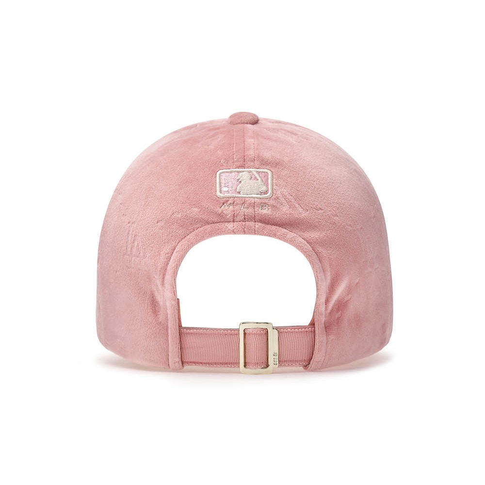 MLB 可調式硬頂天鵝絨棒球帽 Monogram系列 洛杉磯道奇隊  (3ACPMV046-07PKM)