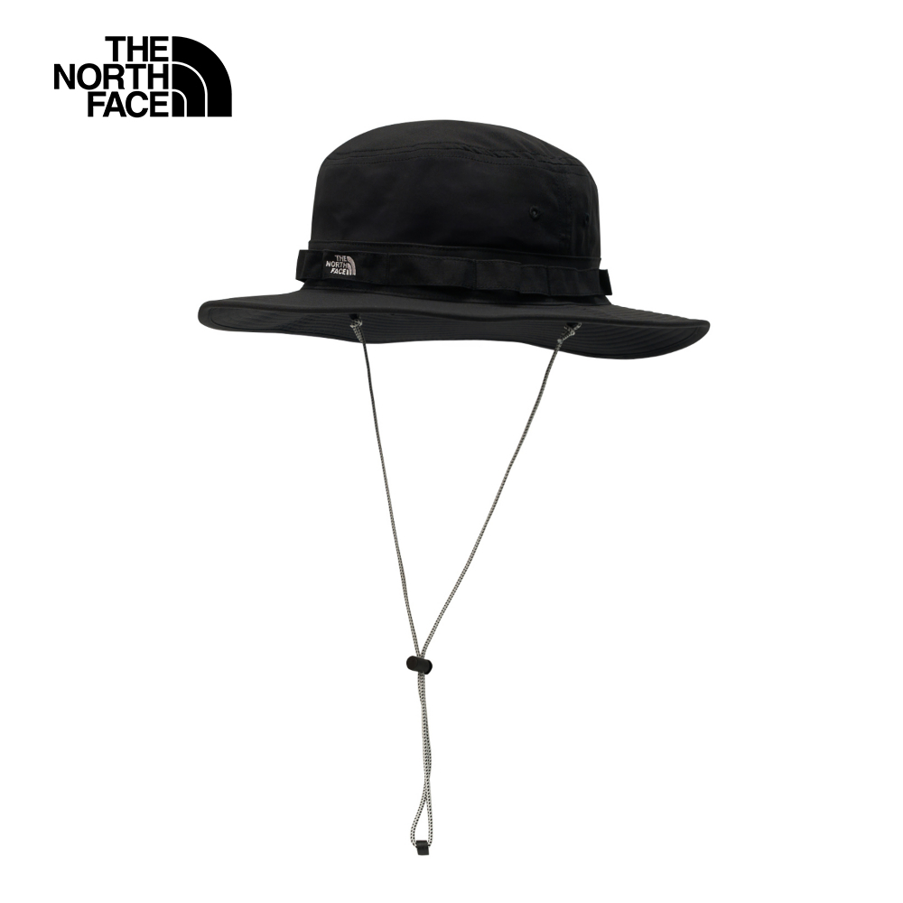 【10/26 12點限時搶購】The North Face北面男女款黑色UPF防曬可調節漁夫帽｜5FXF4H0