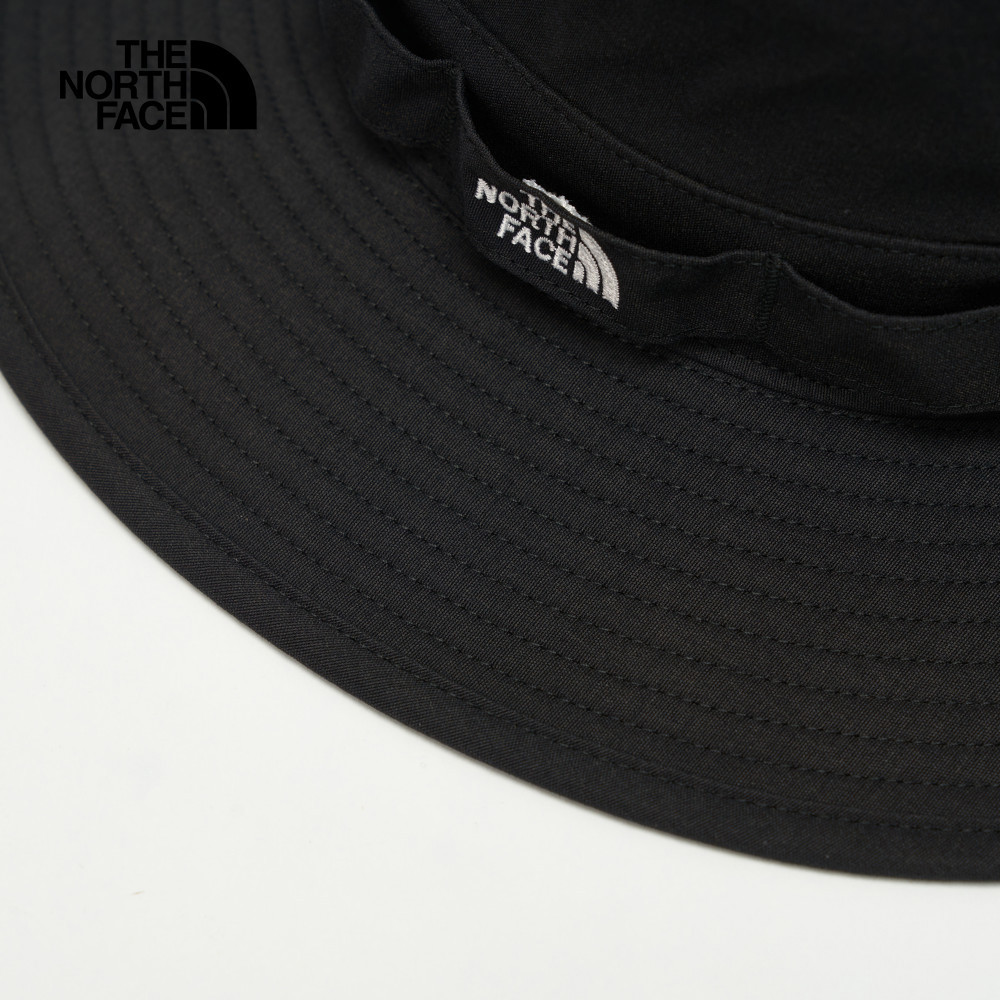 【10/26 12點限時搶購】The North Face北面男女款黑色UPF防曬可調節漁夫帽｜5FXF4H0