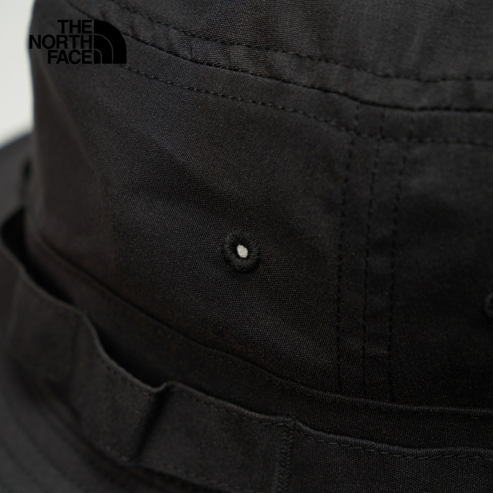 【10/26 12點限時搶購】The North Face北面男女款黑色UPF防曬可調節漁夫帽｜5FXF4H0