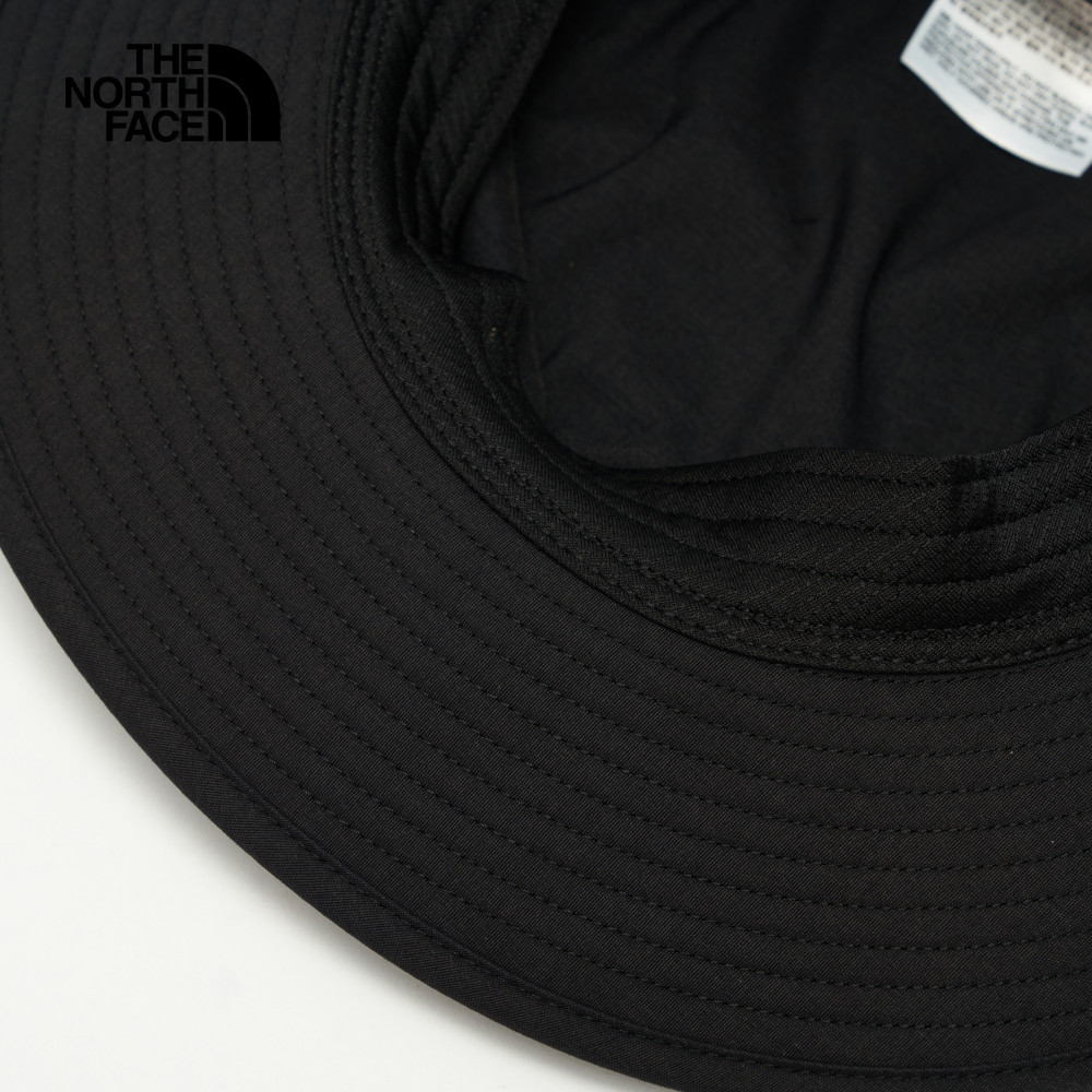 【10/26 12點限時搶購】The North Face北面男女款黑色UPF防曬可調節漁夫帽｜5FXF4H0
