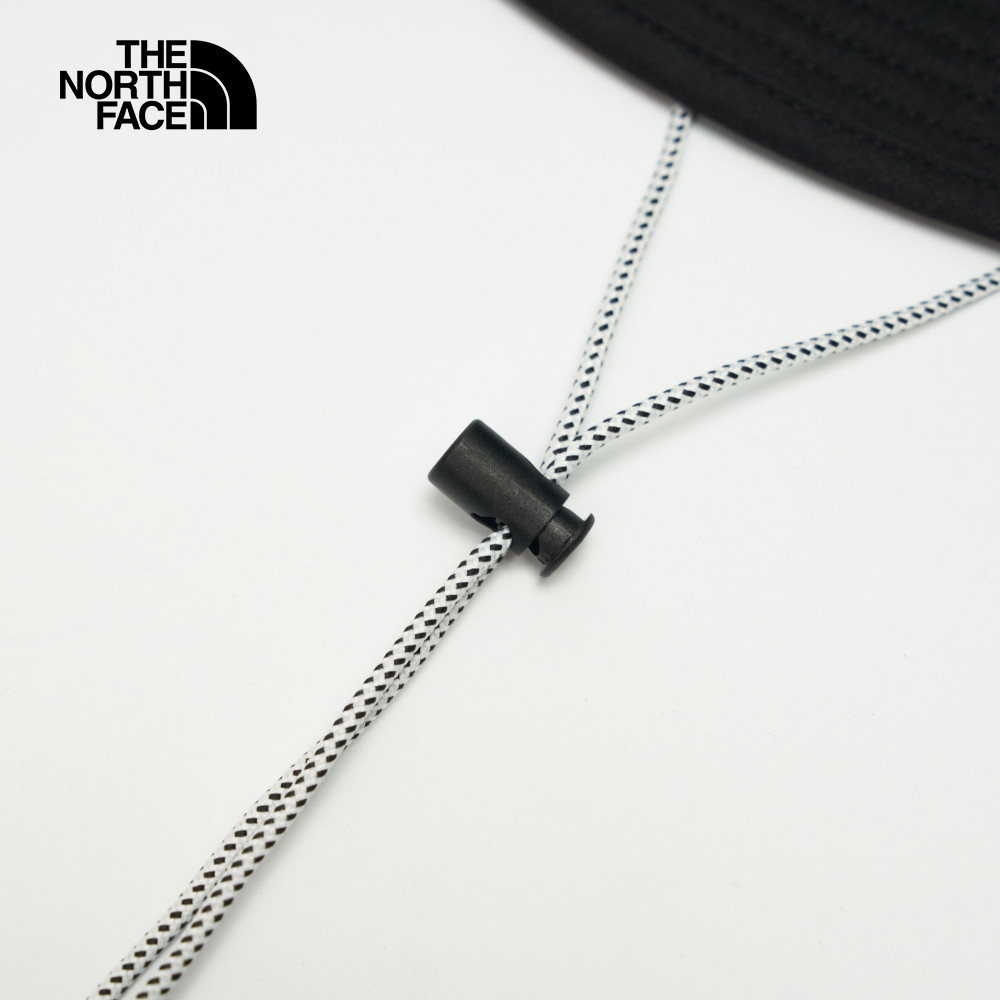 【10/26 12點限時搶購】The North Face北面男女款黑色UPF防曬可調節漁夫帽｜5FXF4H0