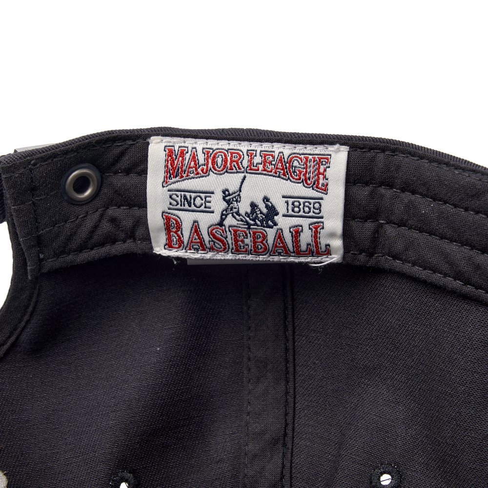 MLB 復古水洗刷舊可調式軟頂棒球帽 Varsity系列 紐約洋基隊 (3ACPV015N-50CGS)