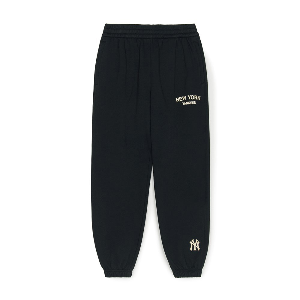 MLB Korea MLB 運動褲 休閒長褲 Varsity系列 紐約洋基隊 (3APTV0346-50BKS)