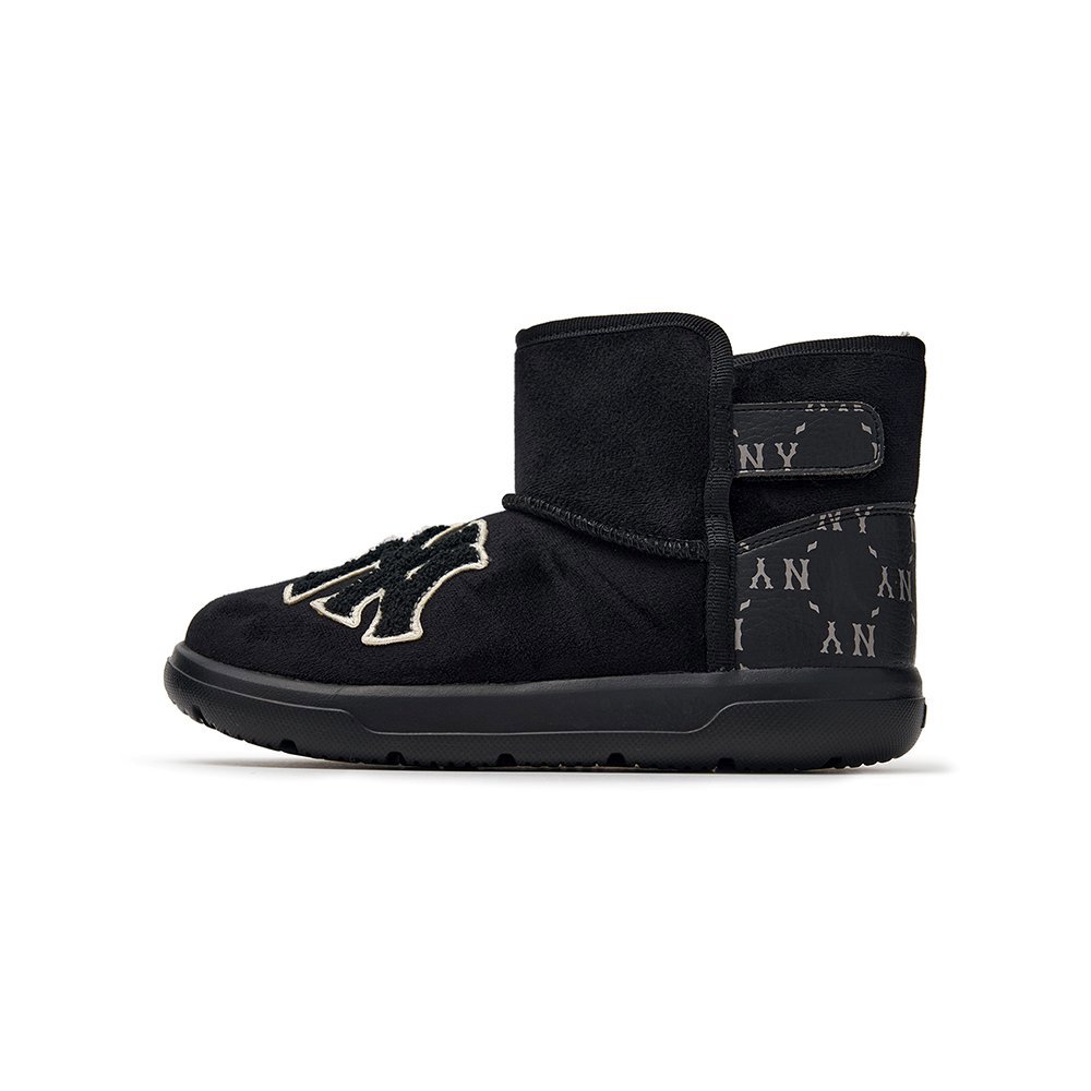 MLB KIDS 內刷毛短靴 童鞋 紐約洋基隊 (7AWBLM146-50BKS)