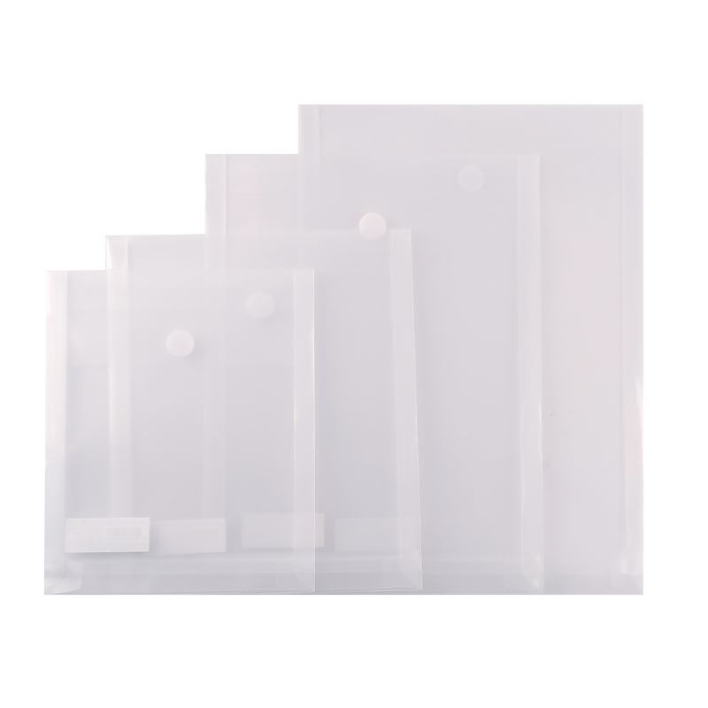 直式黏扣公文袋 FC(透明)