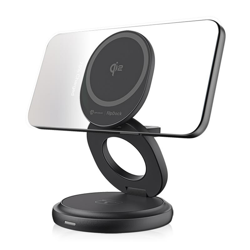 【信星科技】SAVEWO 救世 FlipDock Qi2 三合一旋磁座充-廠商直送