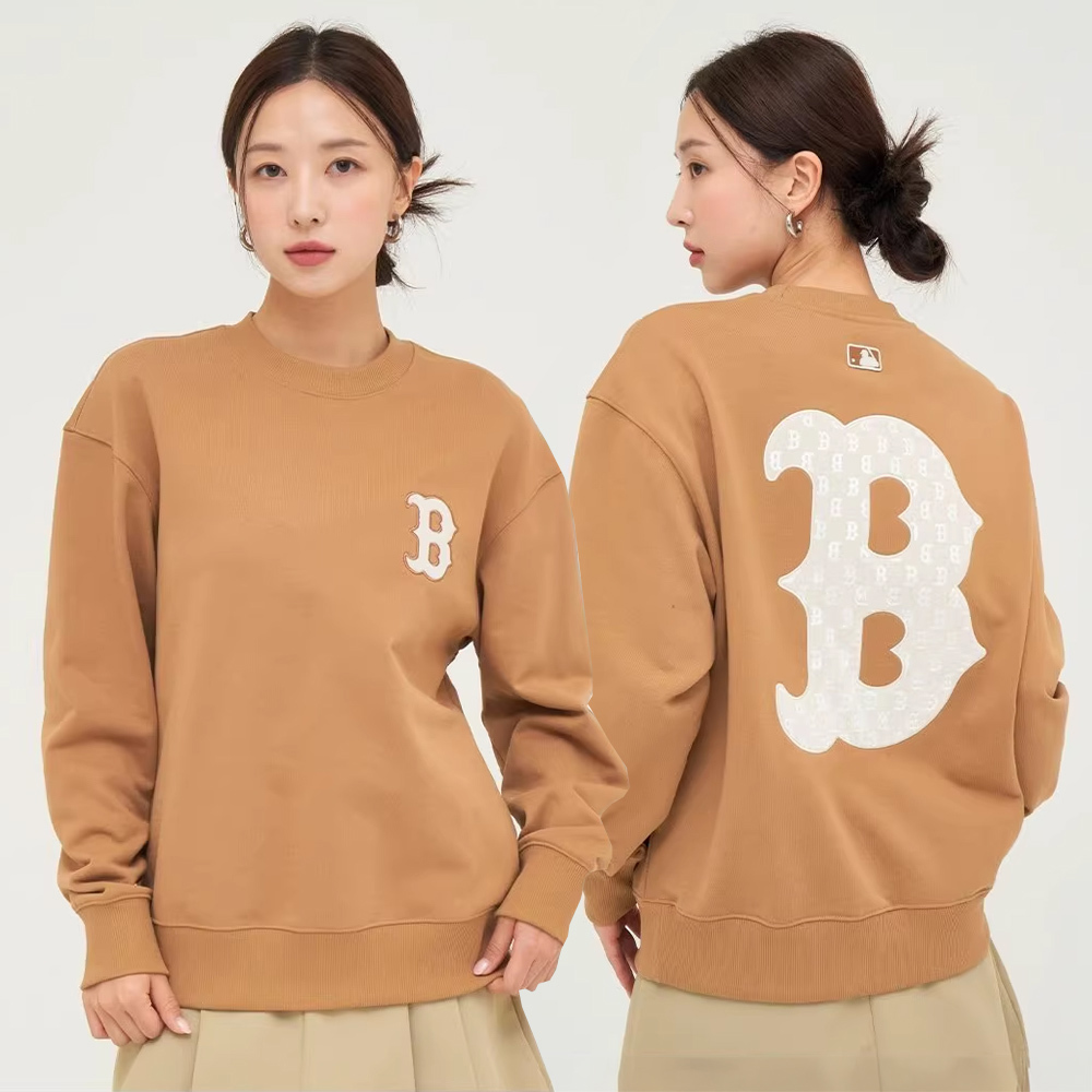 MLB Korea MLB 長袖大學T Monogram系列 波士頓紅襪隊 (3AMTM1044-43CAS)－