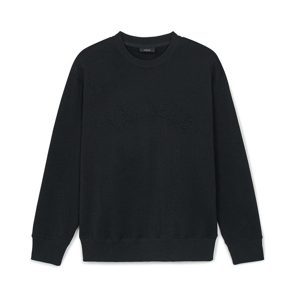 MLB 長袖天鵝絨大學T 紐約洋基隊 (3AMTB2044-50BKS)