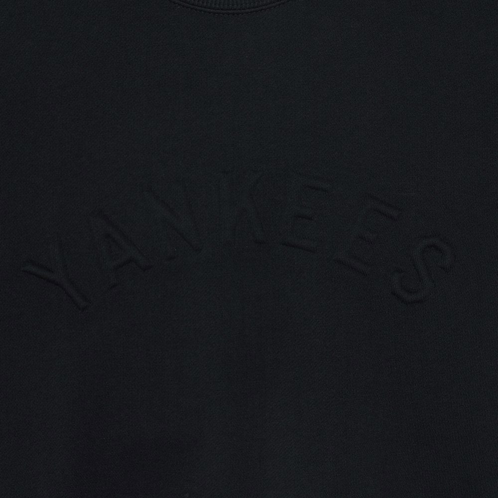 MLB 長袖天鵝絨大學T 紐約洋基隊 (3AMTB2044-50BKS)