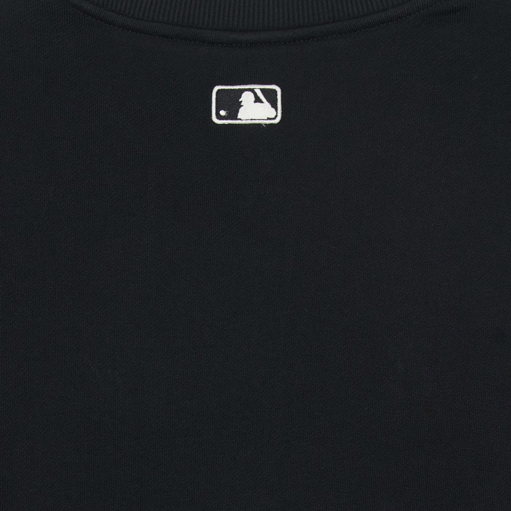 MLB 長袖天鵝絨大學T 紐約洋基隊 (3AMTB2044-50BKS)