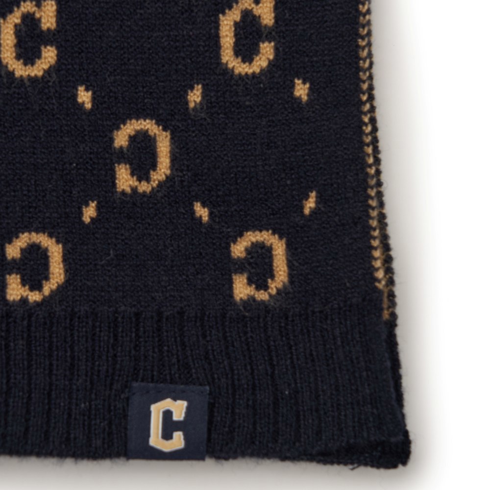 MLB KIDS 圍巾 童裝 Monogram系列 克里夫蘭守護者隊 (7AMFMD146-45NYD)