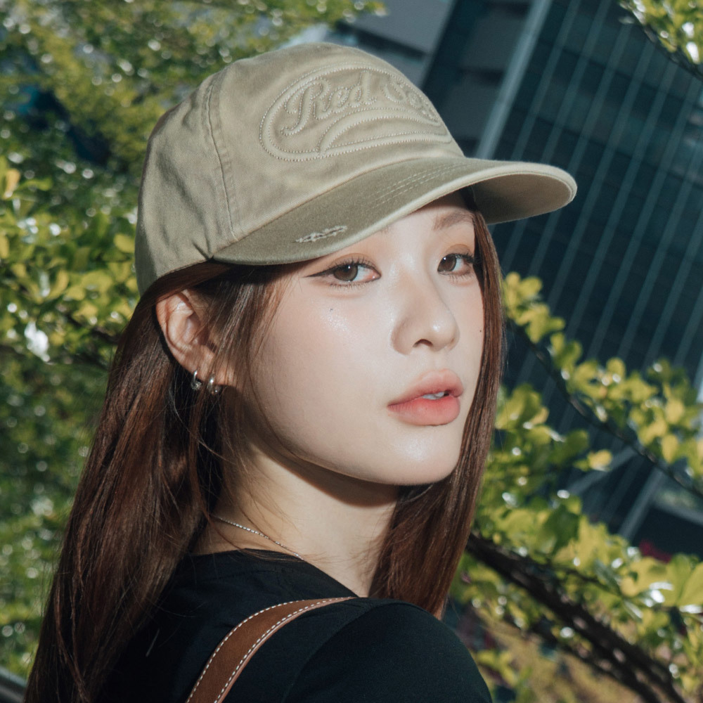 MLB 可調式軟頂棒球帽 Varsity系列 波士頓紅襪隊 (3ACPV135N-43BGM)