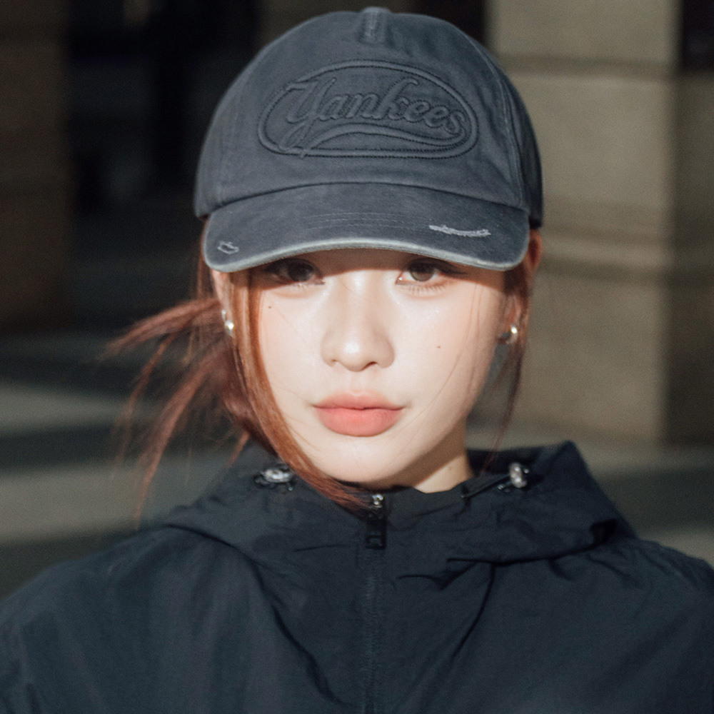 MLB 可調式軟頂棒球帽 Varsity系列 紐約洋基隊 (3ACPV135N-50CGS)