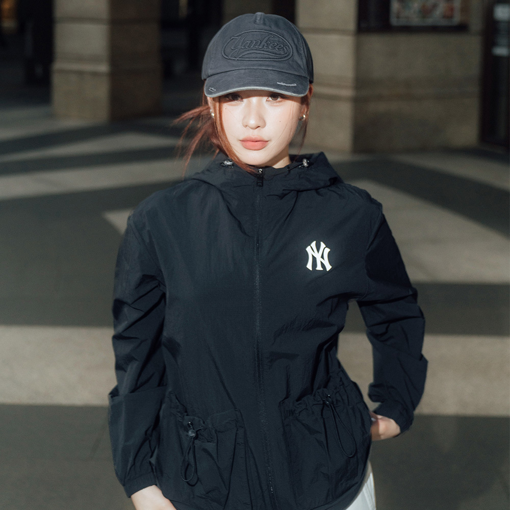 MLB 可調式軟頂棒球帽 Varsity系列 紐約洋基隊 (3ACPV135N-50CGS)