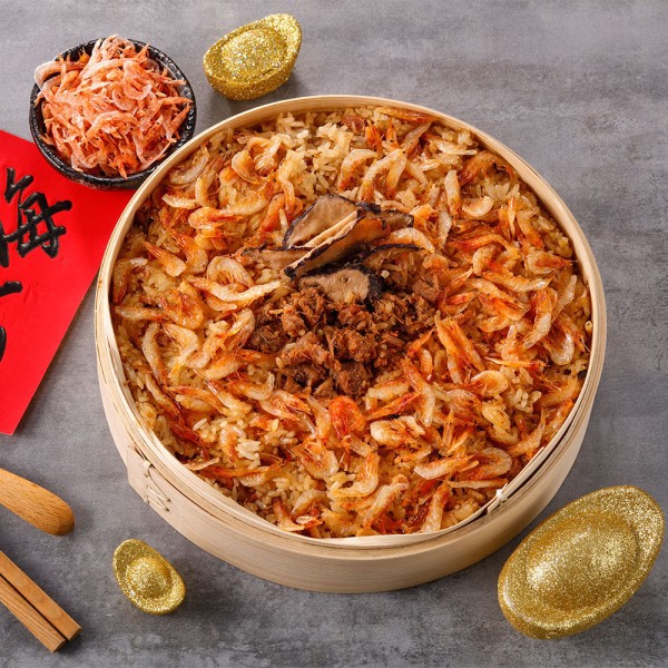 【華得水產】東港干貝櫻花蝦油飯1盒組(800/盒)-廠商直送