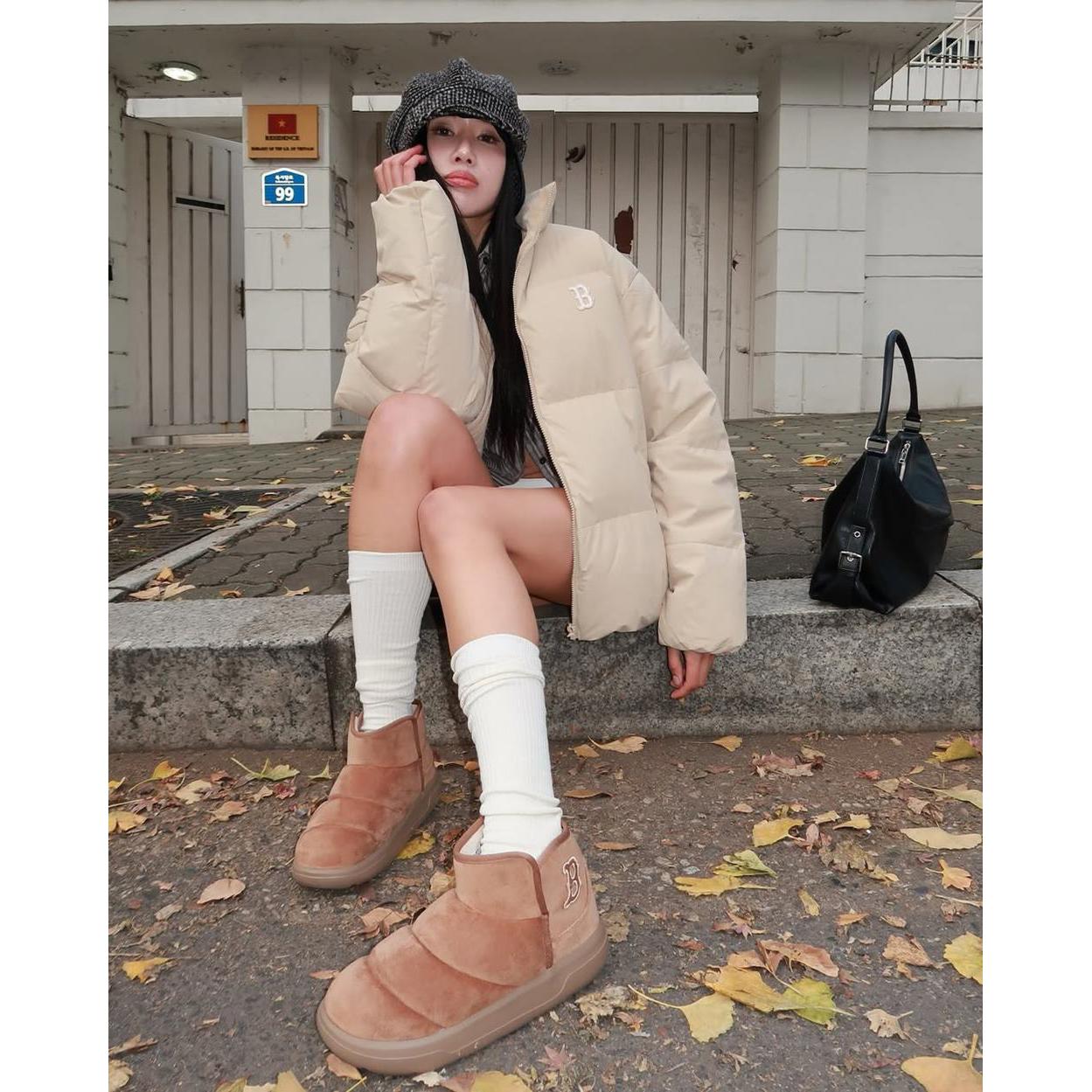 MLB Bouncer Classic 靴子 休閒鞋 波士頓紅襪隊 (3AWBBCB46-43CAD)