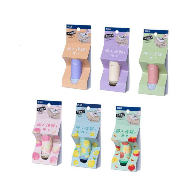 PLUS 個人資料紙製保護章(IS-600CM)-淡紫/米黃/粉紅/蜜桃/鳳梨/蘋果