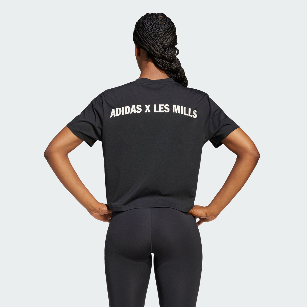 LES MILLS 短版短袖上衣